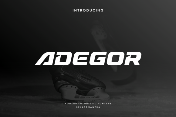 Adegor Font Review: Testing a Dynamic Sports Typeface