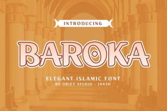 Baroka Font: Whimsical Display Typography for Editorial Design