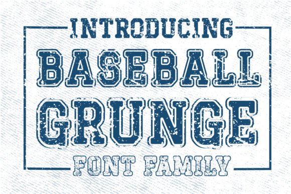 Baseball Grunge Font Review: Retro Display Type for Bold Branding
