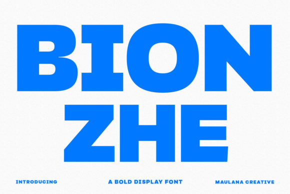 Bionzhe Font: Bold Branding for Small Business