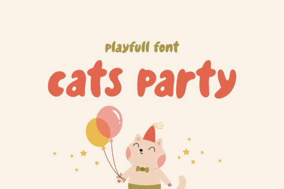 Cats Party Font: A Playful Typeface for Makers