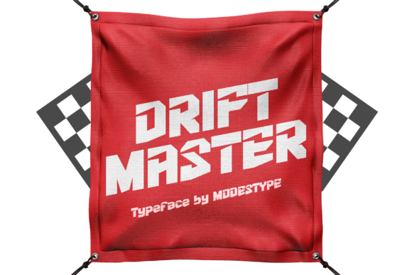 Drift Master Font: A Display Typeface for Digital Campaigns