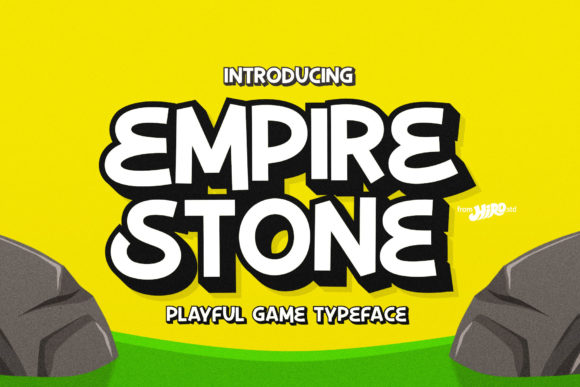 Empire Stone Font: A Playful Display Typeface for Branding