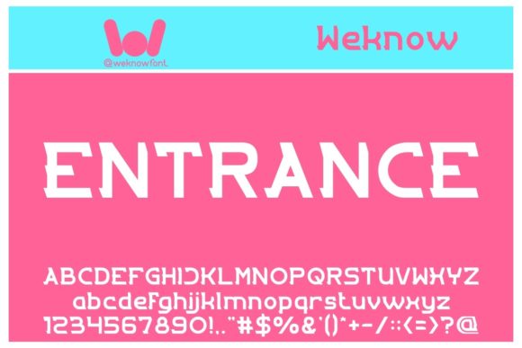 Entrance: The Bold Display Font That Commands Attention in Digital Marketing