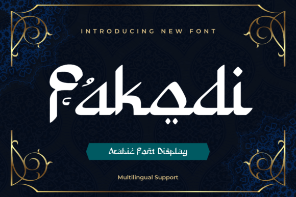 Fakodi Font: Modern Arabic Style for Business Branding