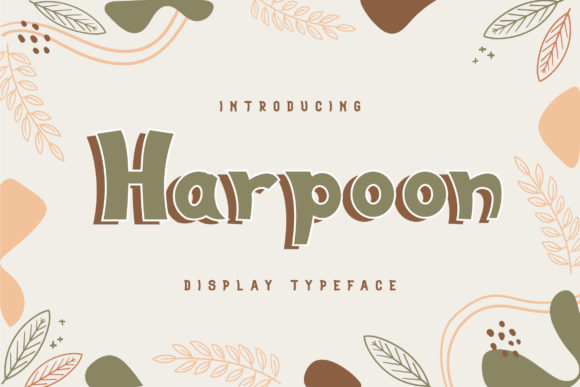 Harpoon Font Review: Bold Display Type for Web Design