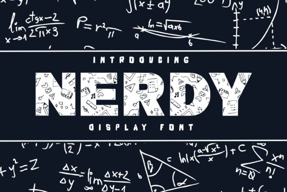 How Nerdy Font Adds Personality to Handmade Labels, Invitations, and More