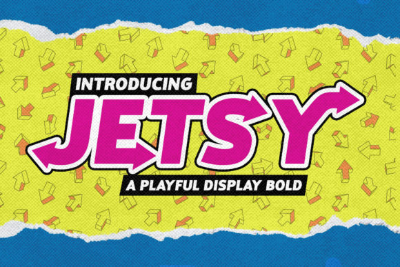 Jetsy Font Review: A Display Typeface for Campaigns