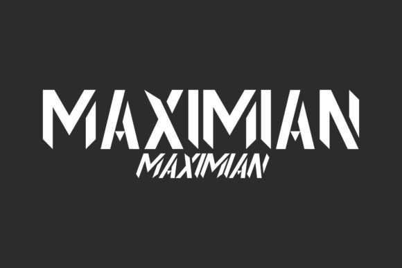 Maximian Font: Bold Display Type for Campaigns