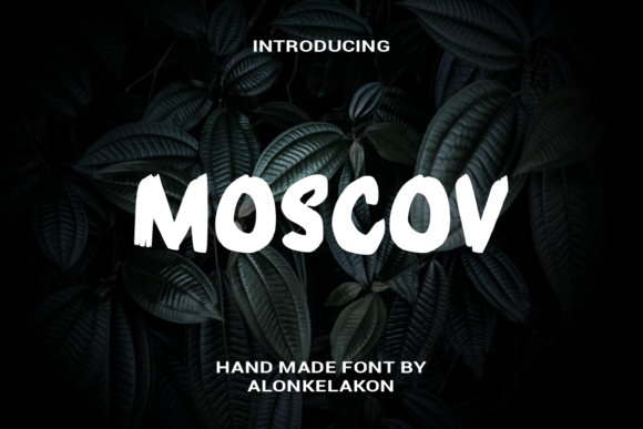 Moscov Font: Bold Display Type for Makers