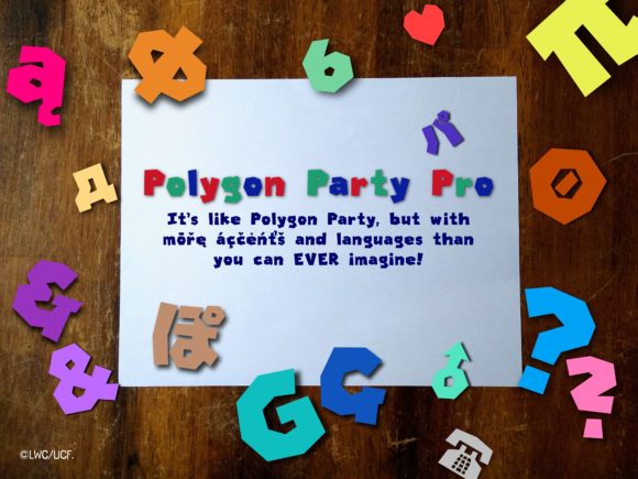 Polygon Party Font: Bold Branding for Small Business