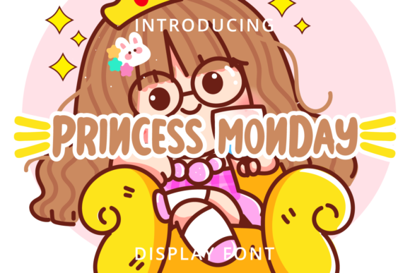 Princess Monday Font: Playful Display Type for Editorial Design