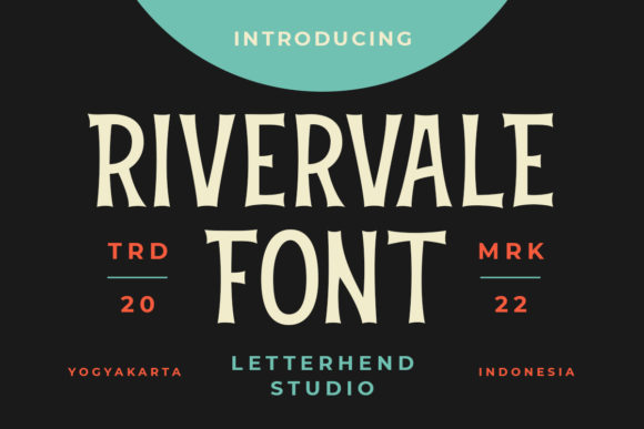 Rivervale Font: Vintage Style for Digital Marketing