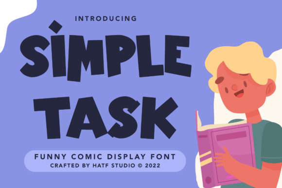 Simple Task Font: Handwritten Charm for Business Branding