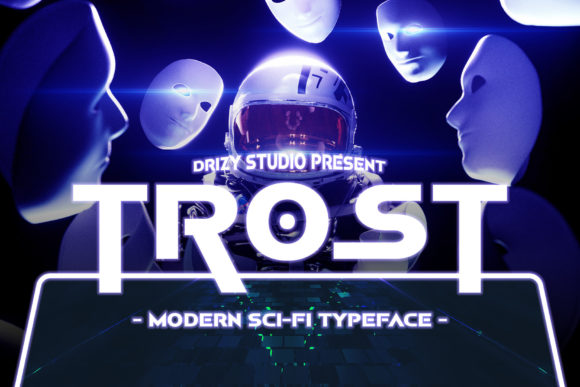Trost Font Review: A Futuristic Typeface for Digital Campaigns