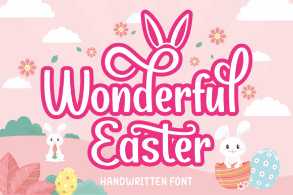 Wonderful Easter Font: Playful Branding for Small Business
